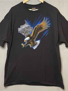Harley Davidson Cherohala Skyway Tennessee Graphic Tee 2XL Biker Shirt